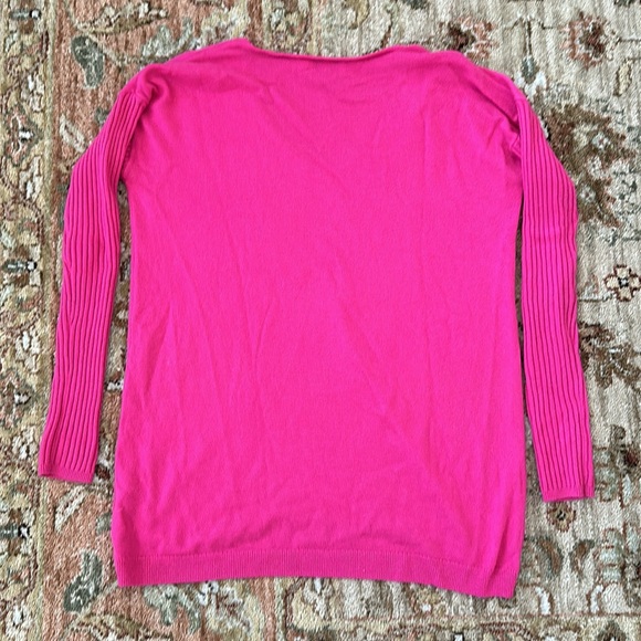 Vineyard Vines Women’s Pink Wool/Cashmere Sweater - Picture 2 of 6
